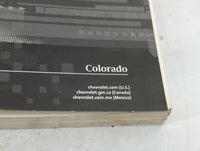2016 Chevrolet Colorado Owners Manual Book Guide P/N:23142523 OEM Used Auto Parts - Oemusedautoparts1.com