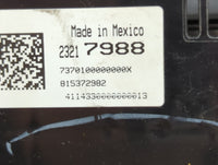 2015-2016 Chevrolet Colorado Radio Control Panel 1466236 - Oemusedautoparts1.com