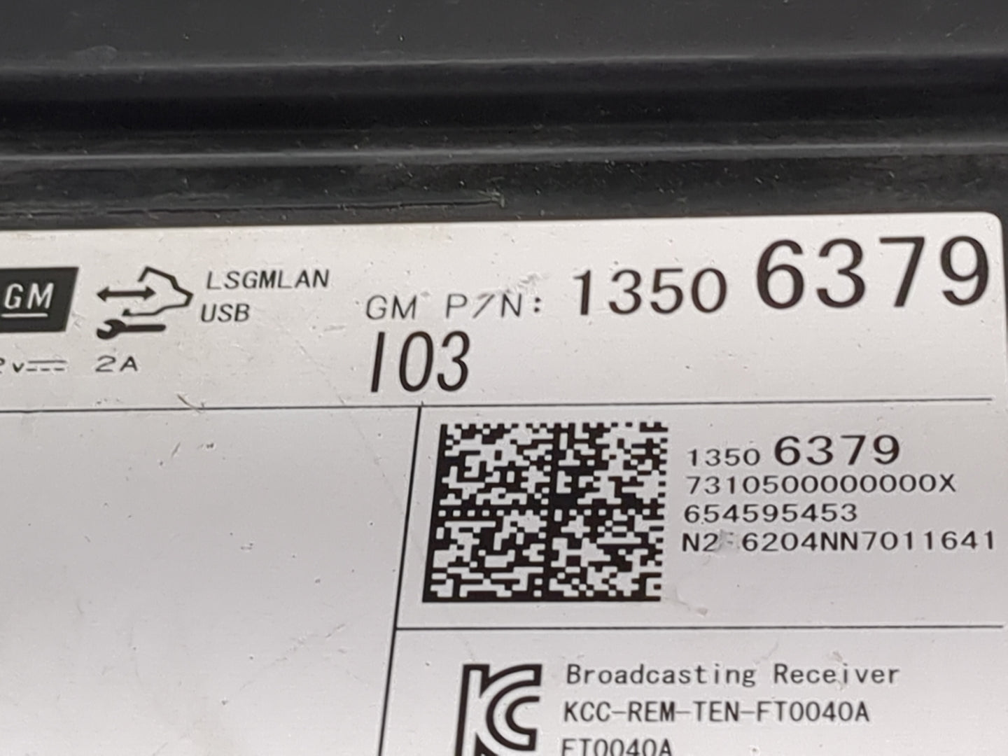 2016 Chevrolet Colorado Radio AM FM Cd Player Receiver Replacement P/N:13506379 Fits OEM Used Auto Parts - Oemusedautoparts1