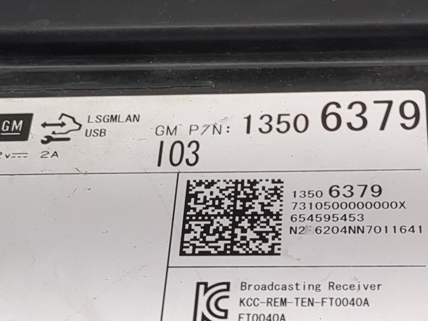 2016 Chevrolet Colorado Radio AM FM Cd Player Receiver Replacement P/N:13506379 Fits OEM Used Auto Parts - Oemusedautoparts1