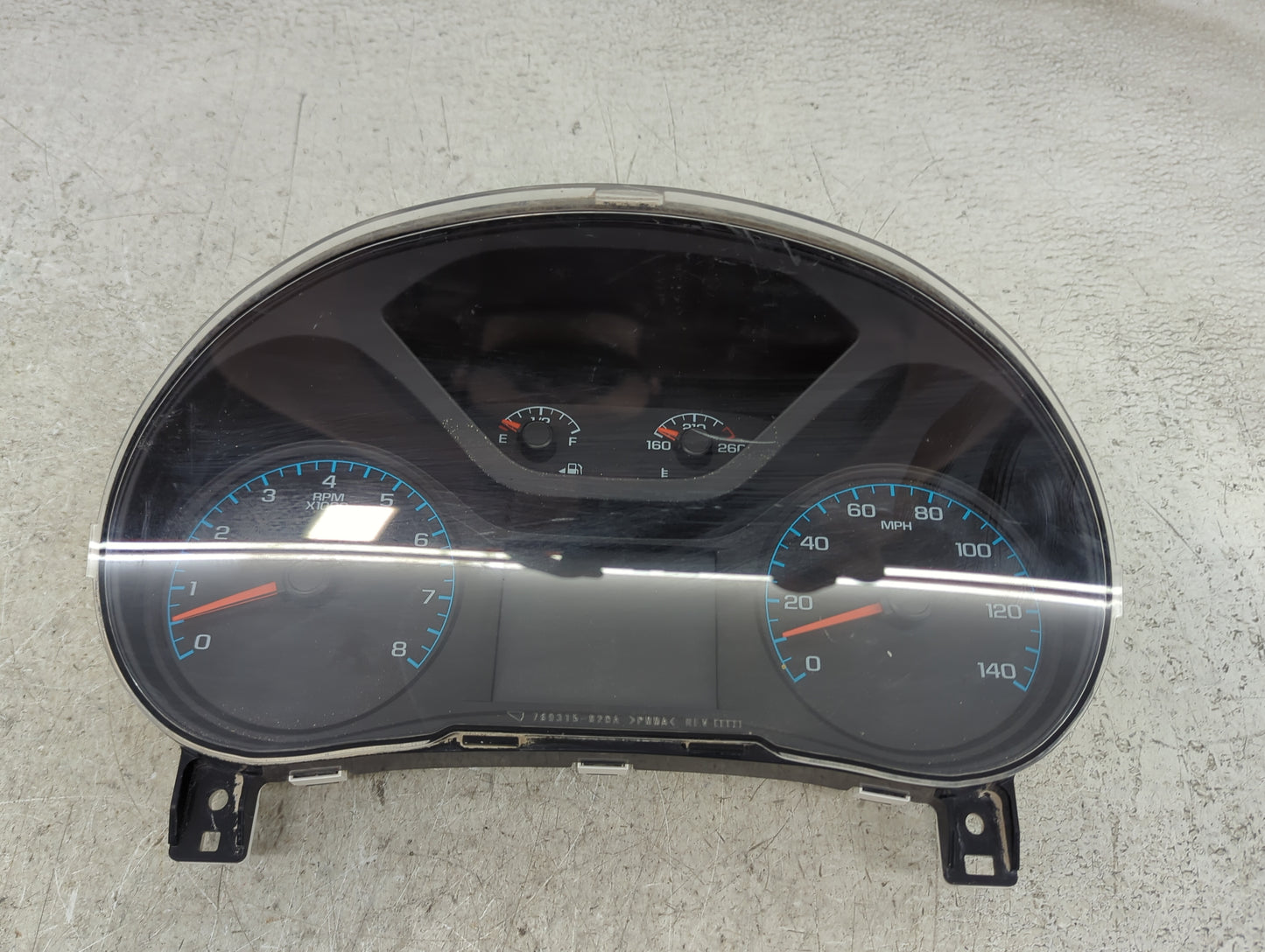 2016 Chevrolet Colorado Instrument Cluster Speedometer Gauges P/N:81237227X 22988408, 23180315 Miles: Fits OEM Used Auto Par