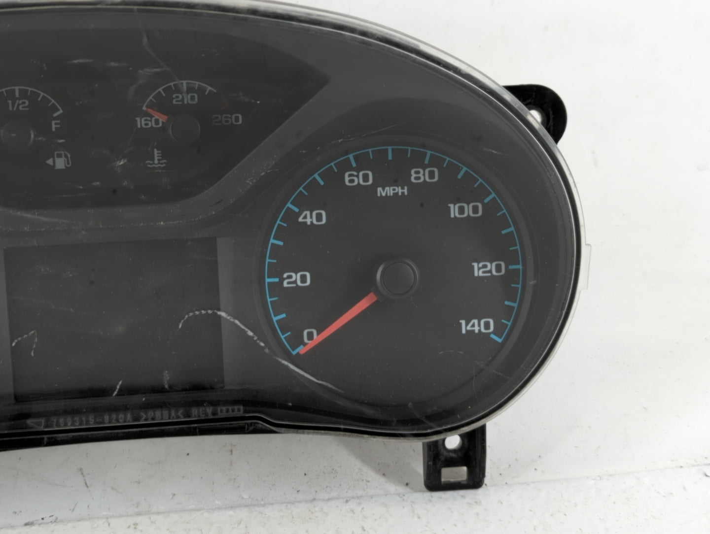 2016 Chevrolet Colorado Instrument Cluster Speedometer Gauges P/N:84080928 Fits OEM Used Auto Parts - Oemusedautoparts1.com