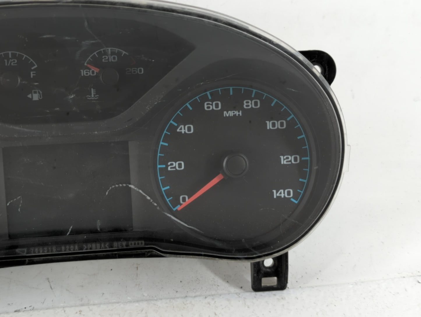 2016 Chevrolet Colorado Instrument Cluster Speedometer Gauges P/N:84080928 Fits OEM Used Auto Parts - Oemusedautoparts1.com