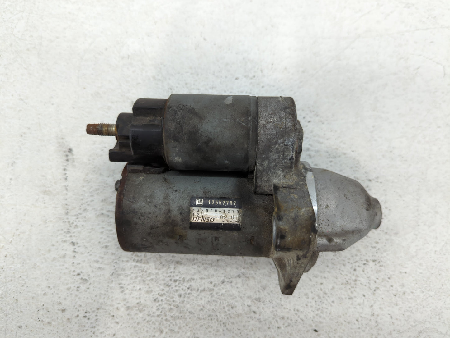 2015-2022 Chevrolet Colorado Car Starter Motor Solenoid OEM P/N:12657797 438000-1270 Fits OEM Used Auto Parts - Oemusedautop