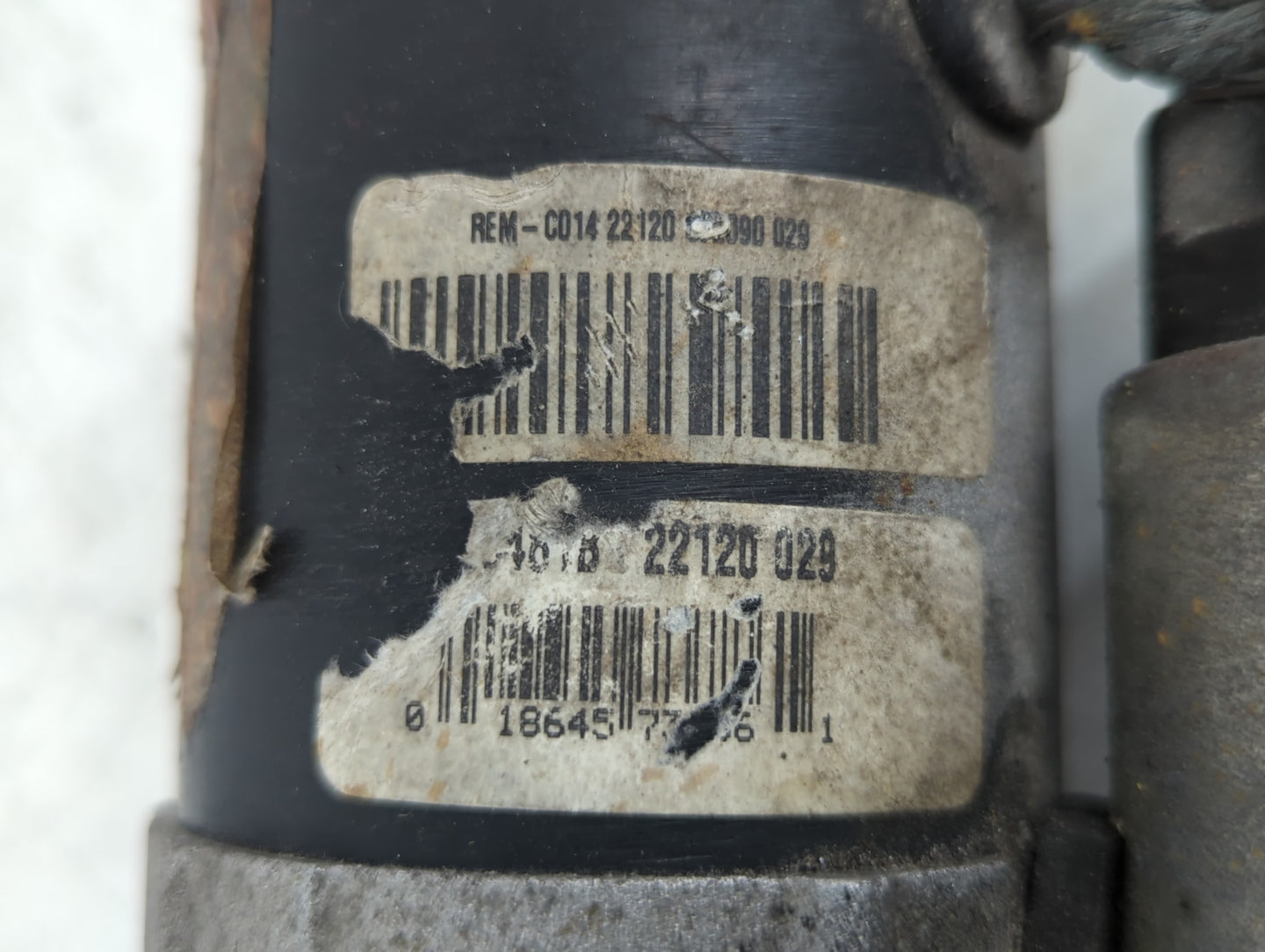 2011-2016 Chevrolet Cruze Car Starter Motor Solenoid OEM P/N:C014 22120 22120 029 Fits OEM Used Auto Parts - Oemusedautopart