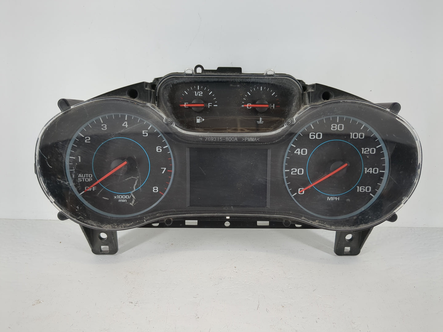2016 Chevrolet Cruze Instrument Cluster Speedometer Gauges P/N:39082370 Fits OEM Used Auto Parts - Oemusedautoparts1.com