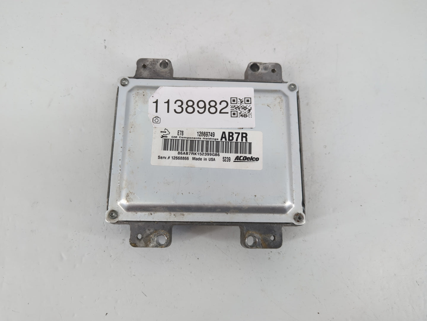 2012-2016 Chevrolet Cruze PCM Engine Control Computer ECU ECM PCU OEM P/N:12669749 Fits Fits 2011 2012 2013 2014 2015 2016 O
