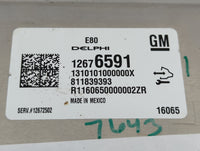 2016 Chevrolet Cruze PCM Engine Control Computer ECU ECM PCU OEM P/N:12676591 Fits OEM Used Auto Parts - Oemusedautoparts1.c