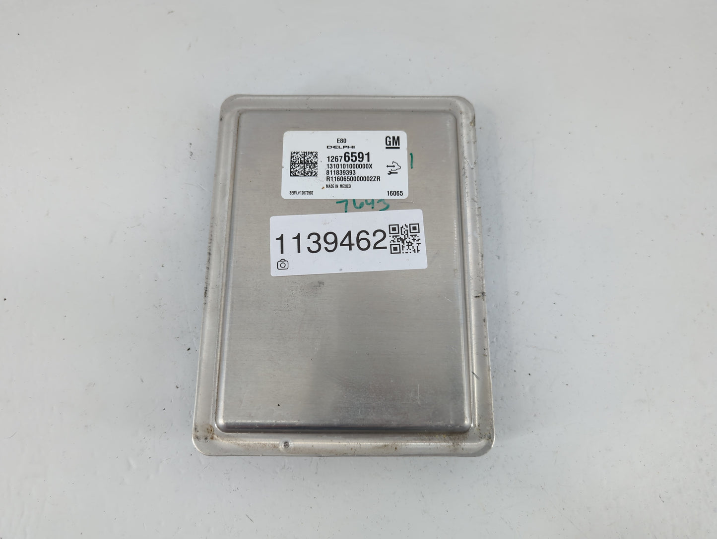 2016 Chevrolet Cruze PCM Engine Control Computer ECU ECM PCU OEM P/N:12676591 Fits OEM Used Auto Parts - Oemusedautoparts1.c