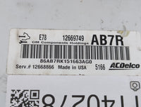 2012-2016 Chevrolet Cruze PCM Engine Control Computer ECU ECM PCU OEM P/N:12669749 Fits Fits 2011 2012 2013 2014 2015 2016 O