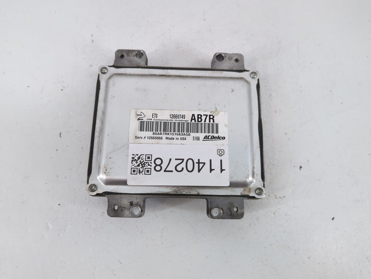 2012-2016 Chevrolet Cruze PCM Engine Control Computer ECU ECM PCU OEM P/N:12669749 Fits Fits 2011 2012 2013 2014 2015 2016 O