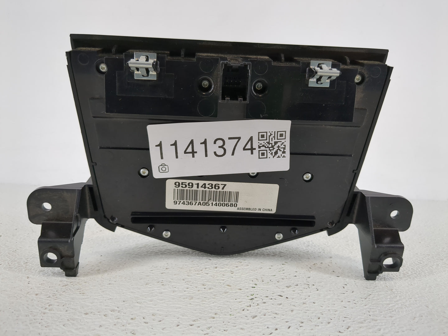 2011-2016 Chevrolet Cruze Radio AM FM Cd Player Receiver Replacement P/N:95914367 Fits Fits 2011 2012 2013 2014 2015 2016 OE