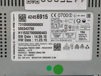 2016 Chevrolet Cruze Radio AM FM Cd Player Receiver Replacement P/N:42456915 42473833, 42456917 Fits OEM Used Auto Parts - O