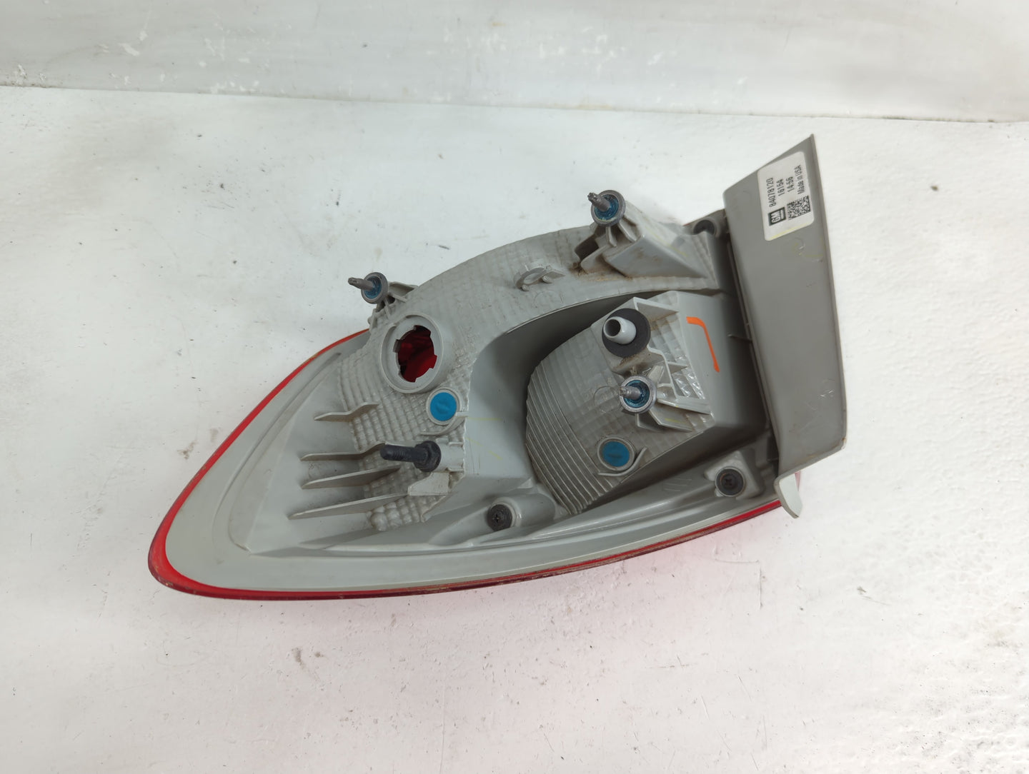 2016 Chevrolet Cruze Tail Light Assembly Driver Left OEM P/N:84078120 Fits OEM Used Auto Parts - Oemusedautoparts1.com
