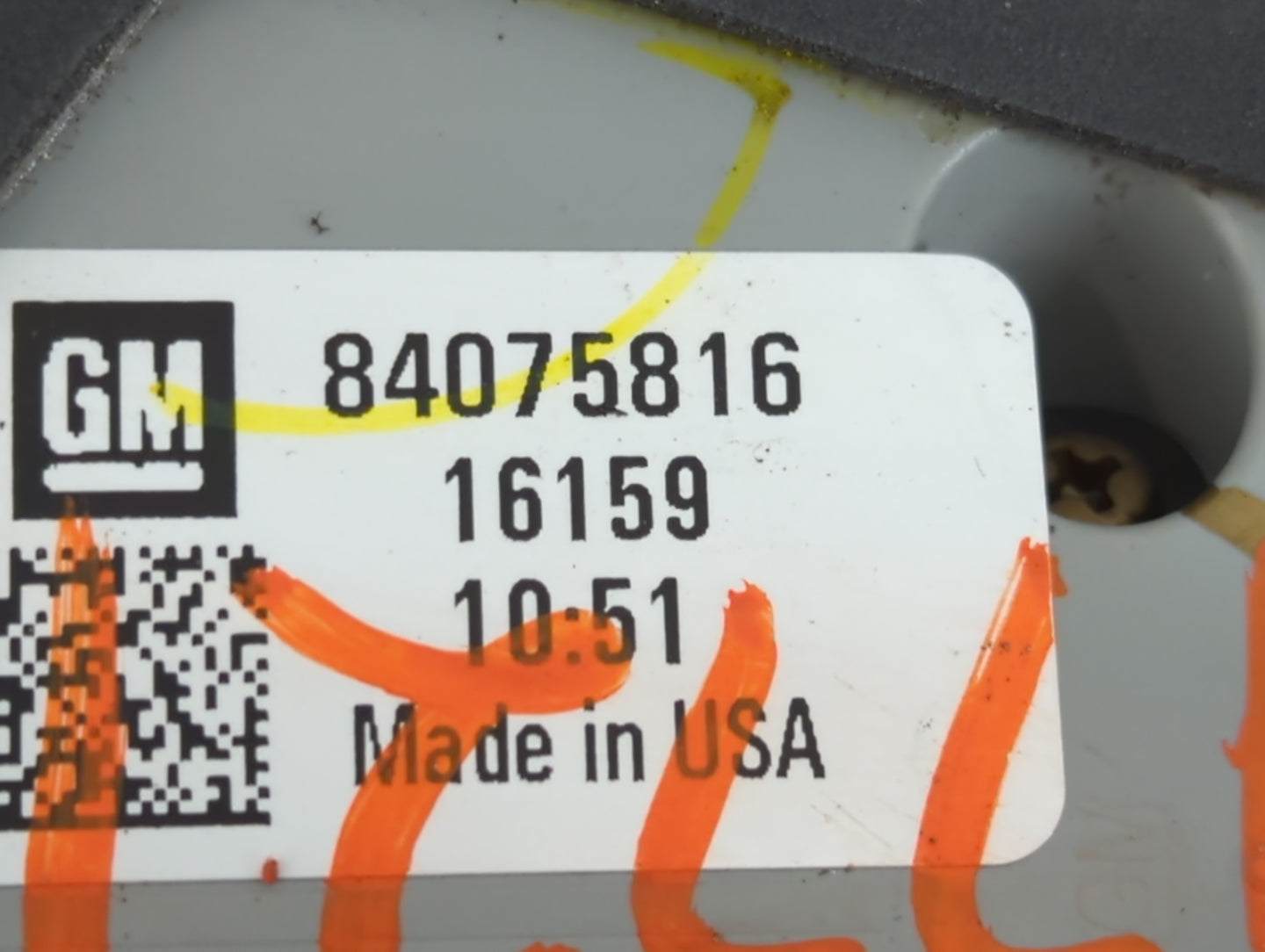 2016 Chevrolet Cruze Tail Light Assembly Passenger Right OEM P/N:84075816 Fits OEM Used Auto Parts - Oemusedautoparts1.com