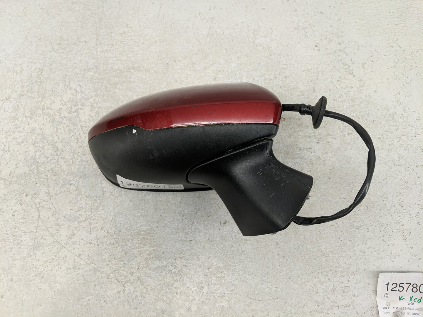 2016-2019 Chevrolet Cruze Side Mirror Replacement Passenger Right View Door Mirror Fits Fits 2016 2017 2018 2019 OEM Used Au