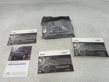 2016 Chevrolet Cruze Owners Manual Book Guide P/N:23289323A OEM Used Auto Parts - Oemusedautoparts1.com