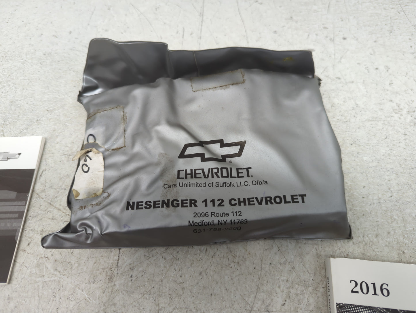 2016 Chevrolet Cruze Owners Manual Book Guide P/N:23289323A OEM Used Auto Parts - Oemusedautoparts1.com
