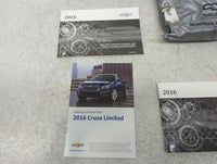 2016 Chevrolet Cruze Owners Manual Book Guide P/N:23289323A OEM Used Auto Parts - Oemusedautoparts1.com