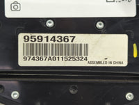 2011-2016 Chevrolet Cruze Radio Control Panel - Oemusedautoparts1.com