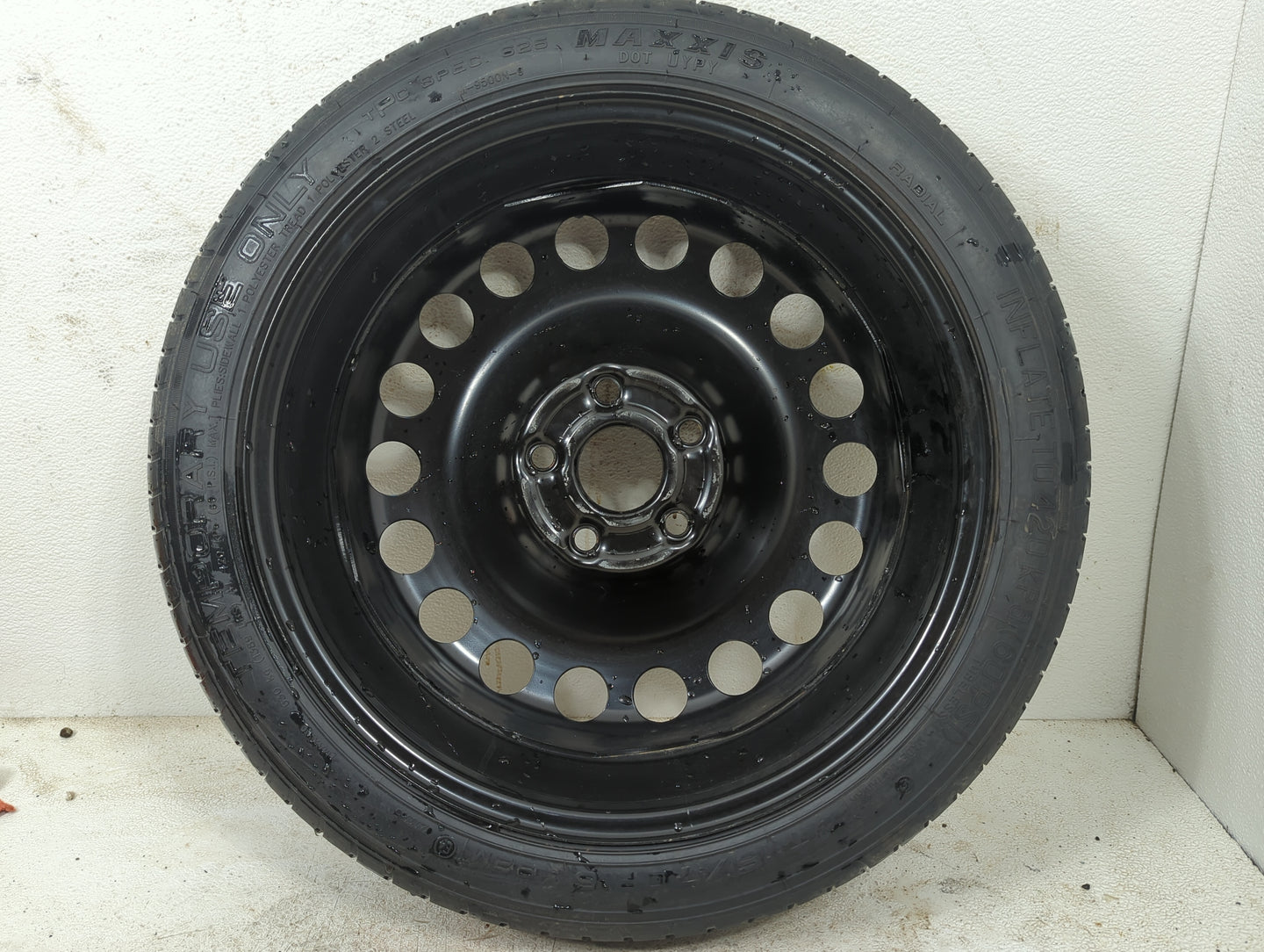 2016 Chevrolet Cruze Spare Donut Tire Wheel Rim Oem 1401796 - Oemusedautoparts1.com