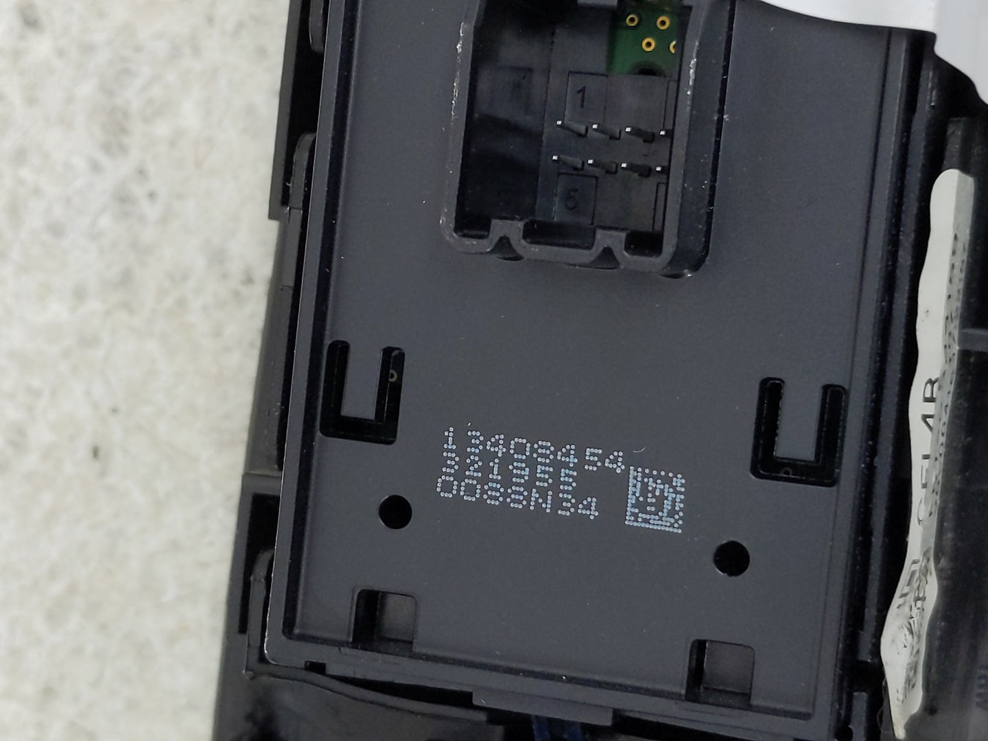 2016-2019 Chevrolet Cruze Master Power Window Switch Replacement Driver Side Left P/N:13408454 Fits Fits 2016 2017 2018 2019