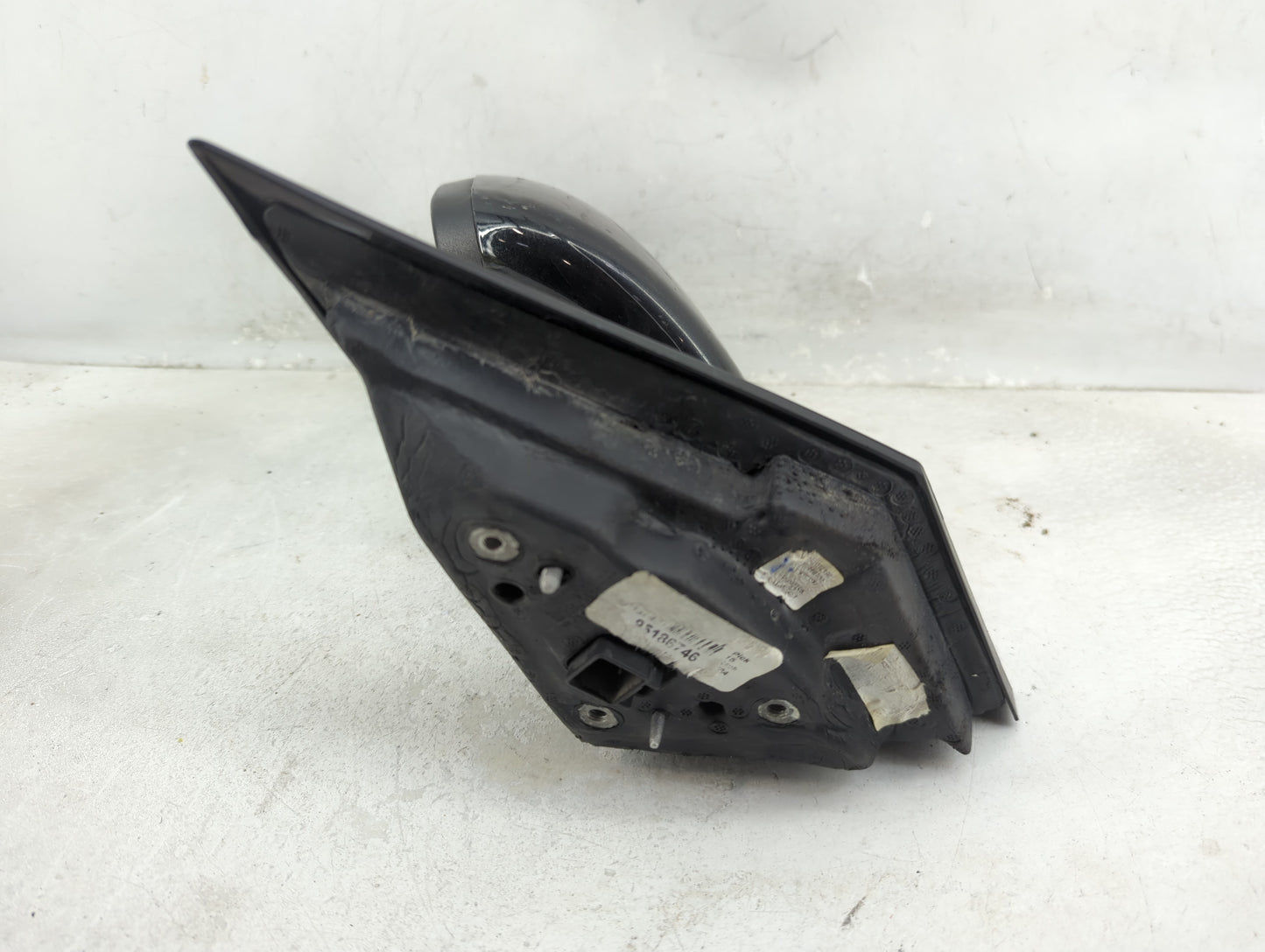 2011-2016 Chevrolet Cruze Driver Left Side View Manual Door Mirror Black - Oemusedautoparts1.com