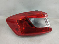 2016 Chevrolet Cruze Tail Light Assembly Passenger Right OEM P/N:84078120 Fits OEM Used Auto Parts - Oemusedautoparts1.com