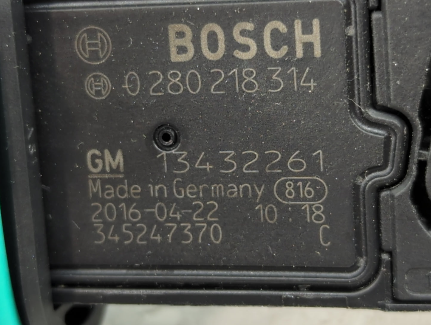 2016-2017 Chevrolet Cruze Mass Air Flow Meter Maf 1434004 - Oemusedautoparts1.com