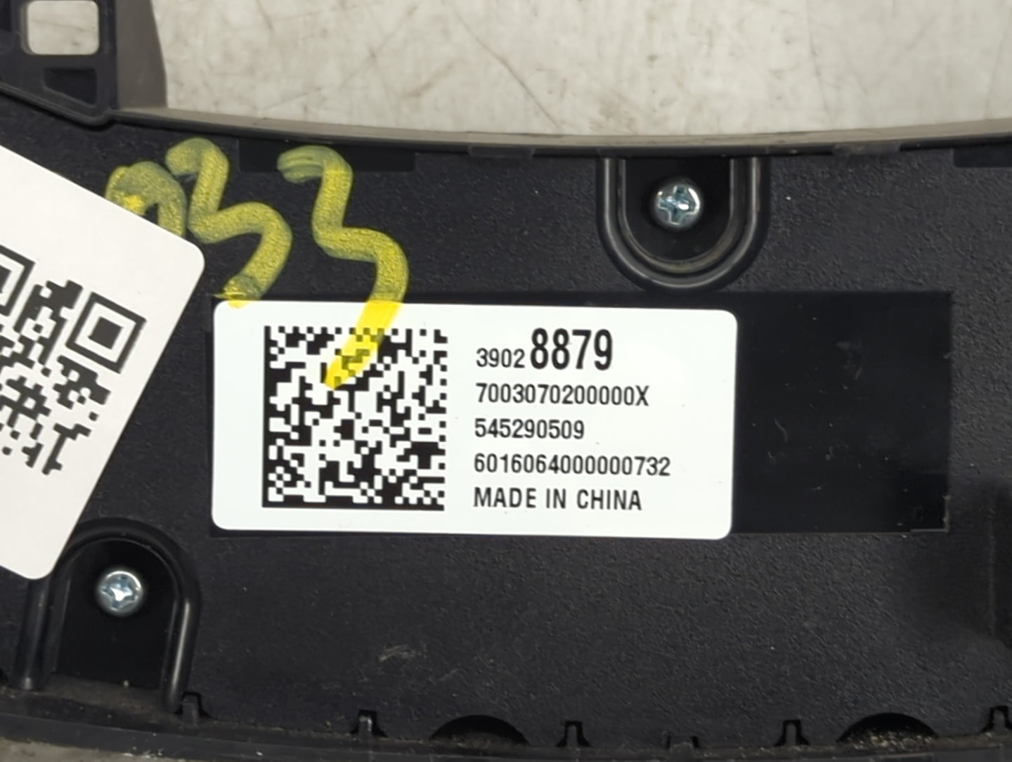 2016-2018 Chevrolet Cruze Climate Control Module Temperature AC/Heater Replacement P/N:39028879 7003070200000X Fits OEM Used