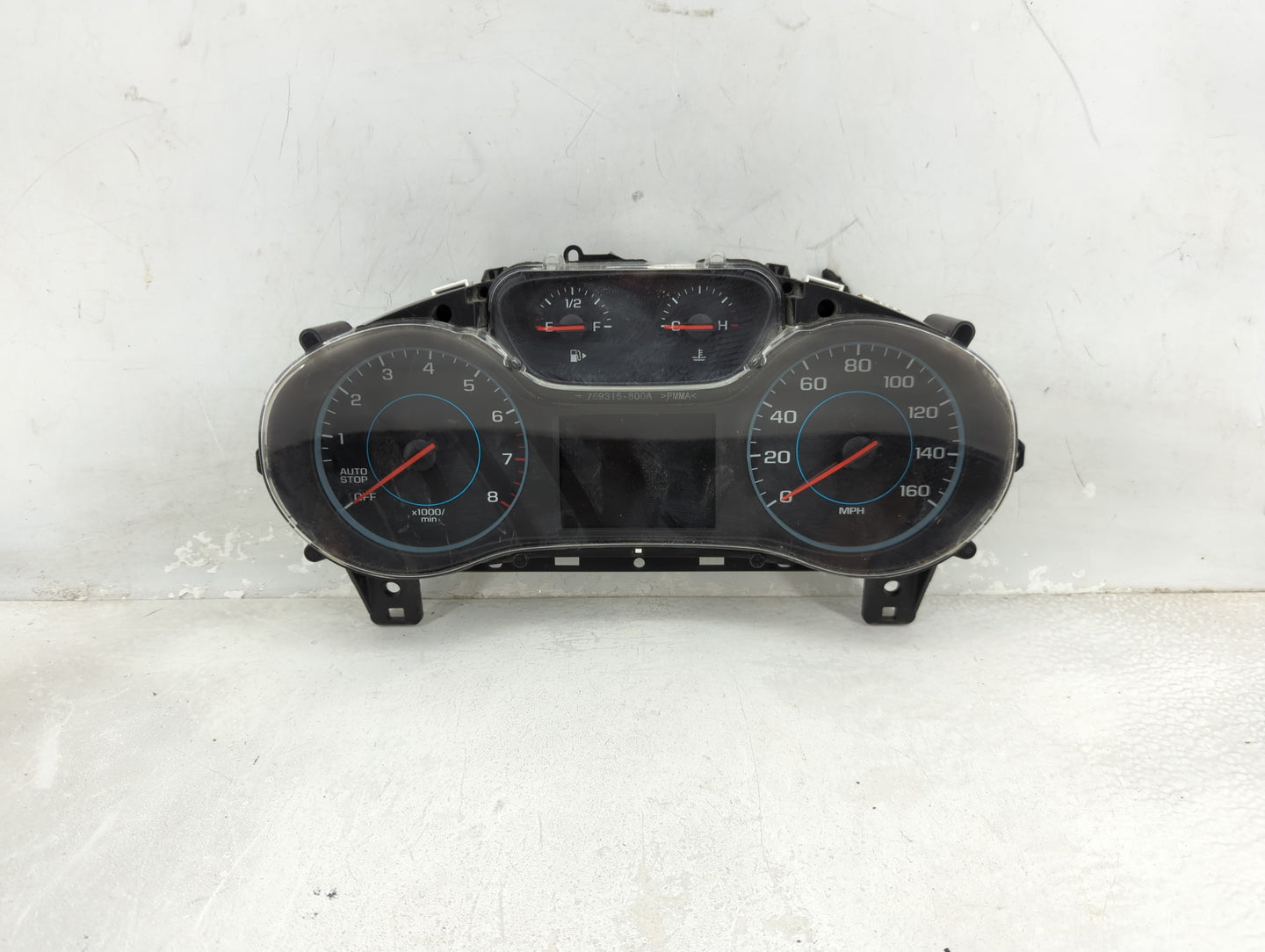 2016 Chevrolet Cruze Instrument Cluster Speedometer Gauges P/N:39082370 7110500000000X, 812372274, 769315-800A Fits OEM Used