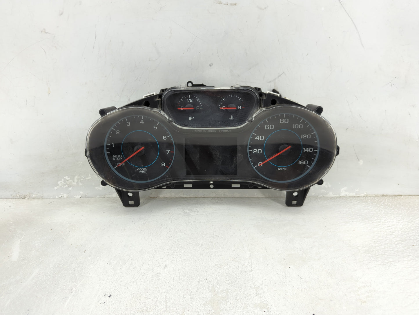 2016 Chevrolet Cruze Instrument Cluster Speedometer Gauges P/N:39082370 7110500000000X, 812372274, 769315-800A Fits OEM Used