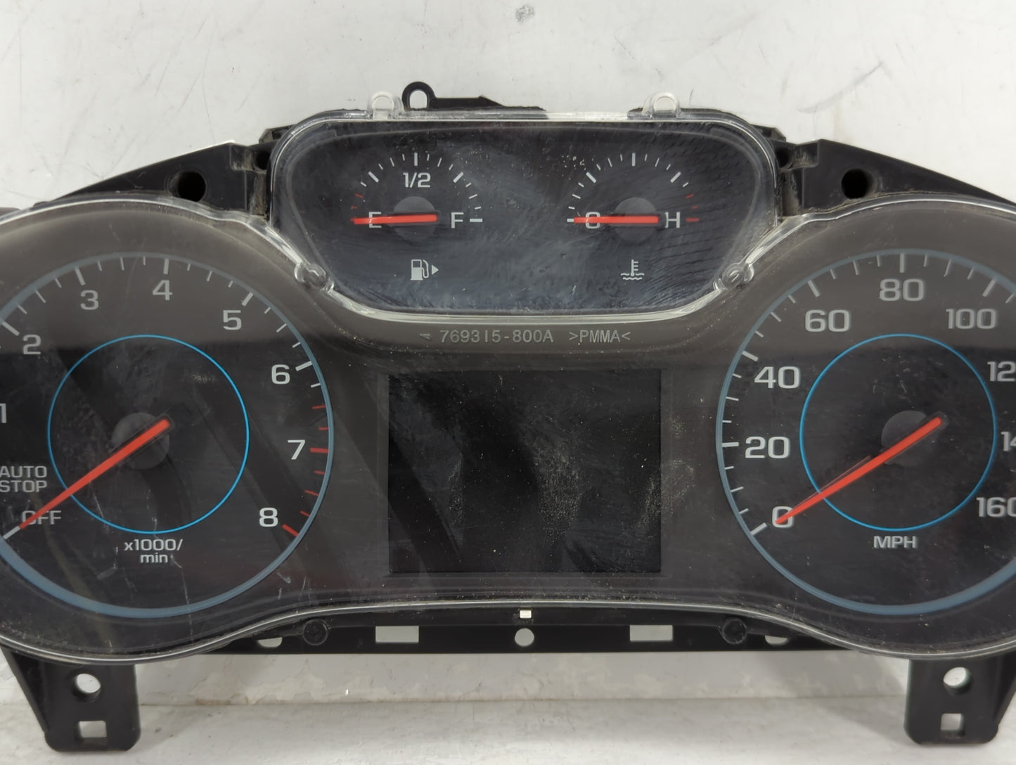 2016 Chevrolet Cruze Instrument Cluster Speedometer Gauges P/N:39082370 7110500000000X, 812372274, 769315-800A Fits OEM Used