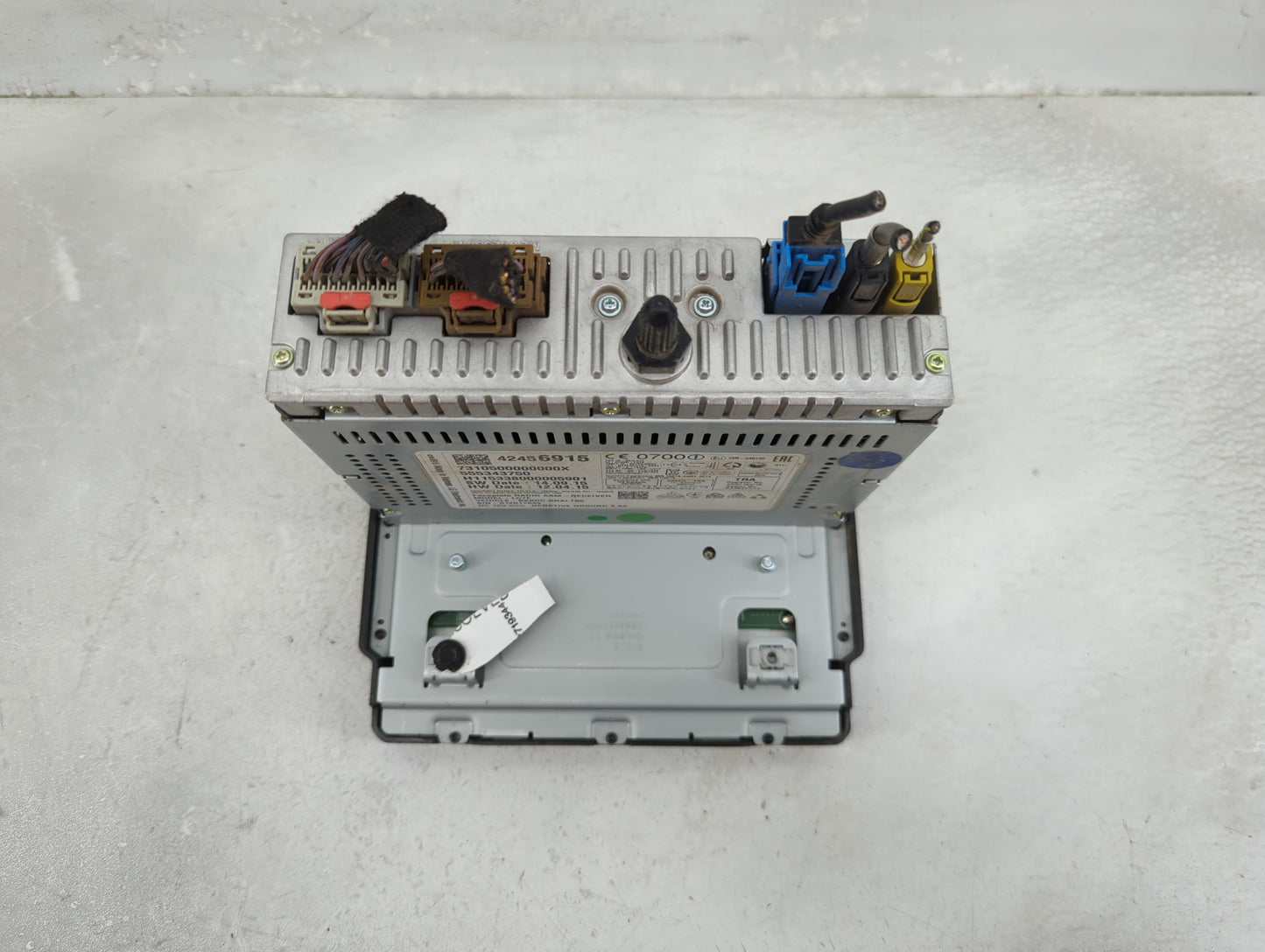2016 Chevrolet Cruze Radio AM FM Cd Player Receiver Replacement P/N:42456915 555343750, 7310500000000X Fits Fits 2017 OEM Us