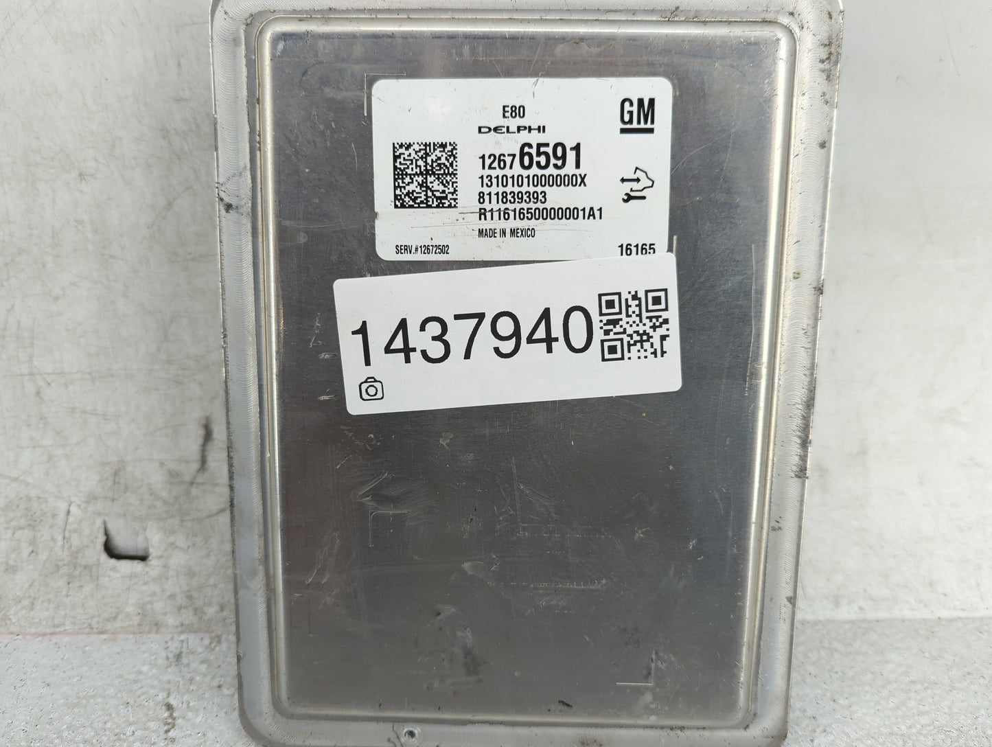 2016 Chevrolet Cruze PCM Engine Control Computer ECU ECM PCU OEM P/N:12676591, 12672502 Fits OEM Used Auto Parts - Oemusedau