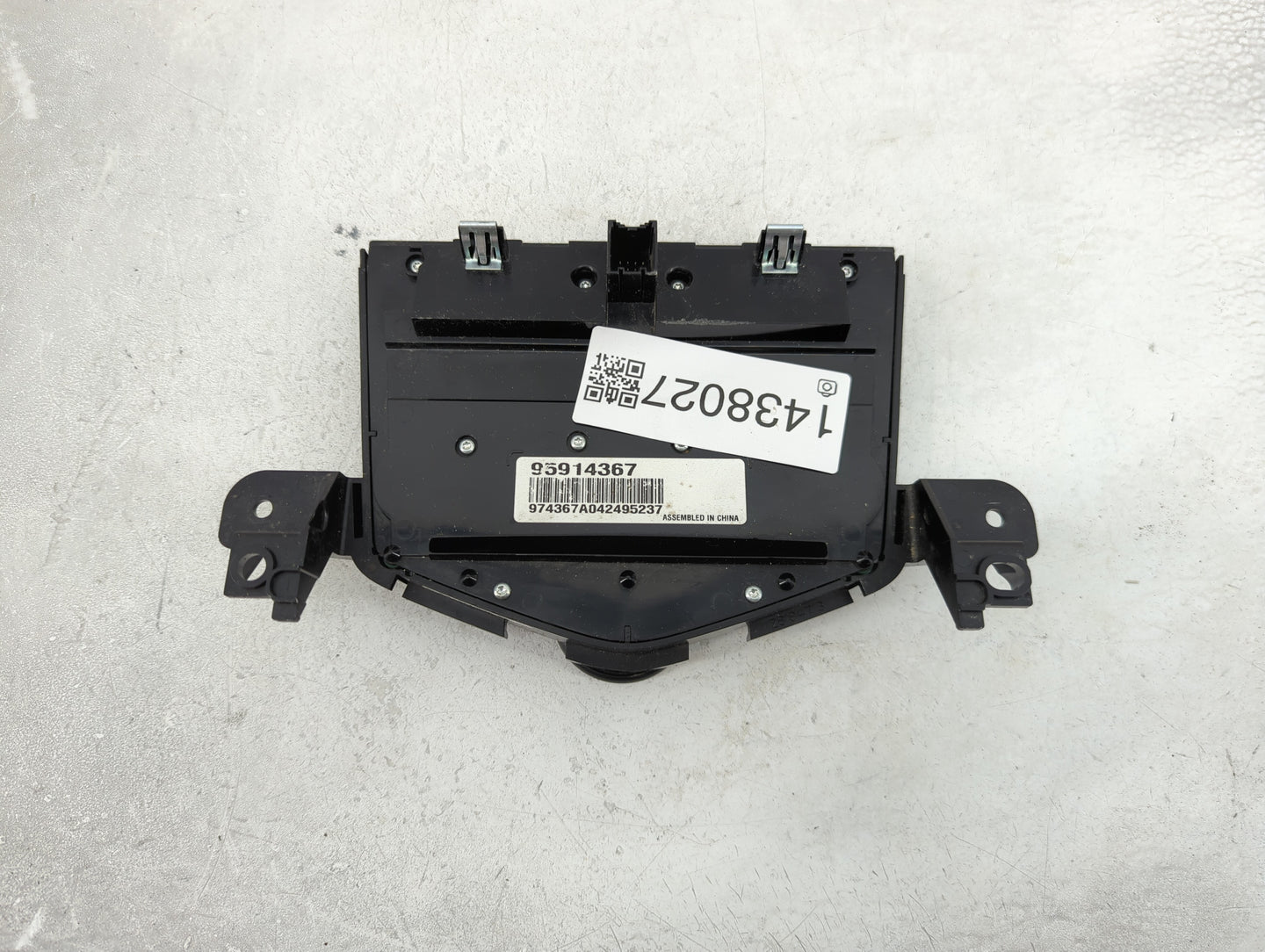 2011-2016 Chevrolet Cruze Radio Control Panel - Oemusedautoparts1.com