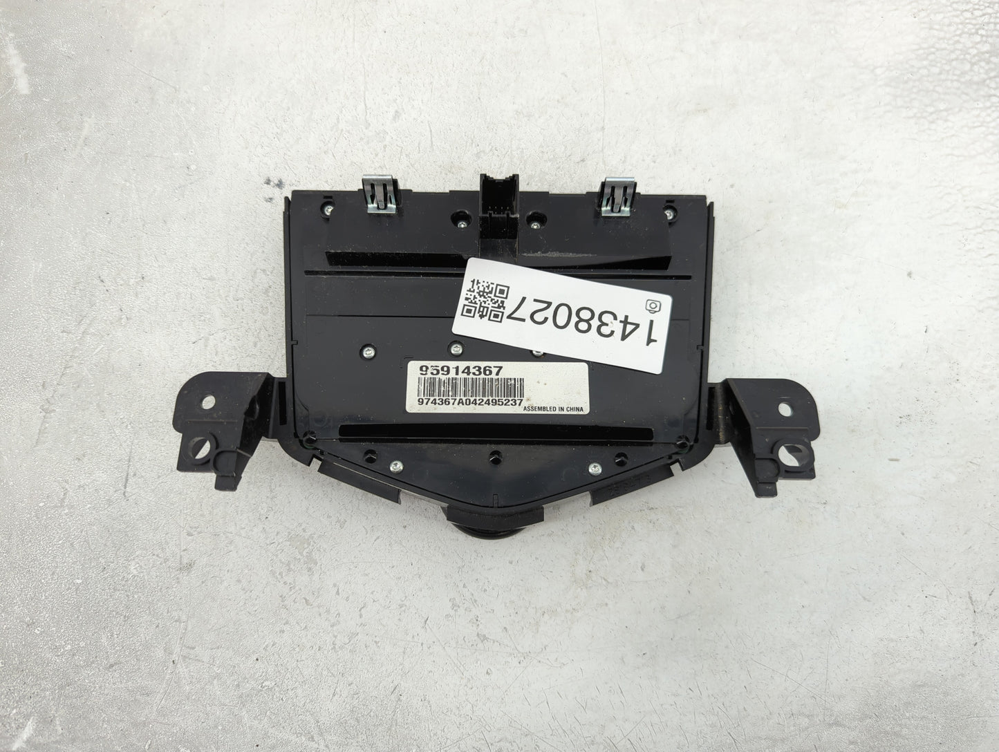 2011-2016 Chevrolet Cruze Radio Control Panel - Oemusedautoparts1.com