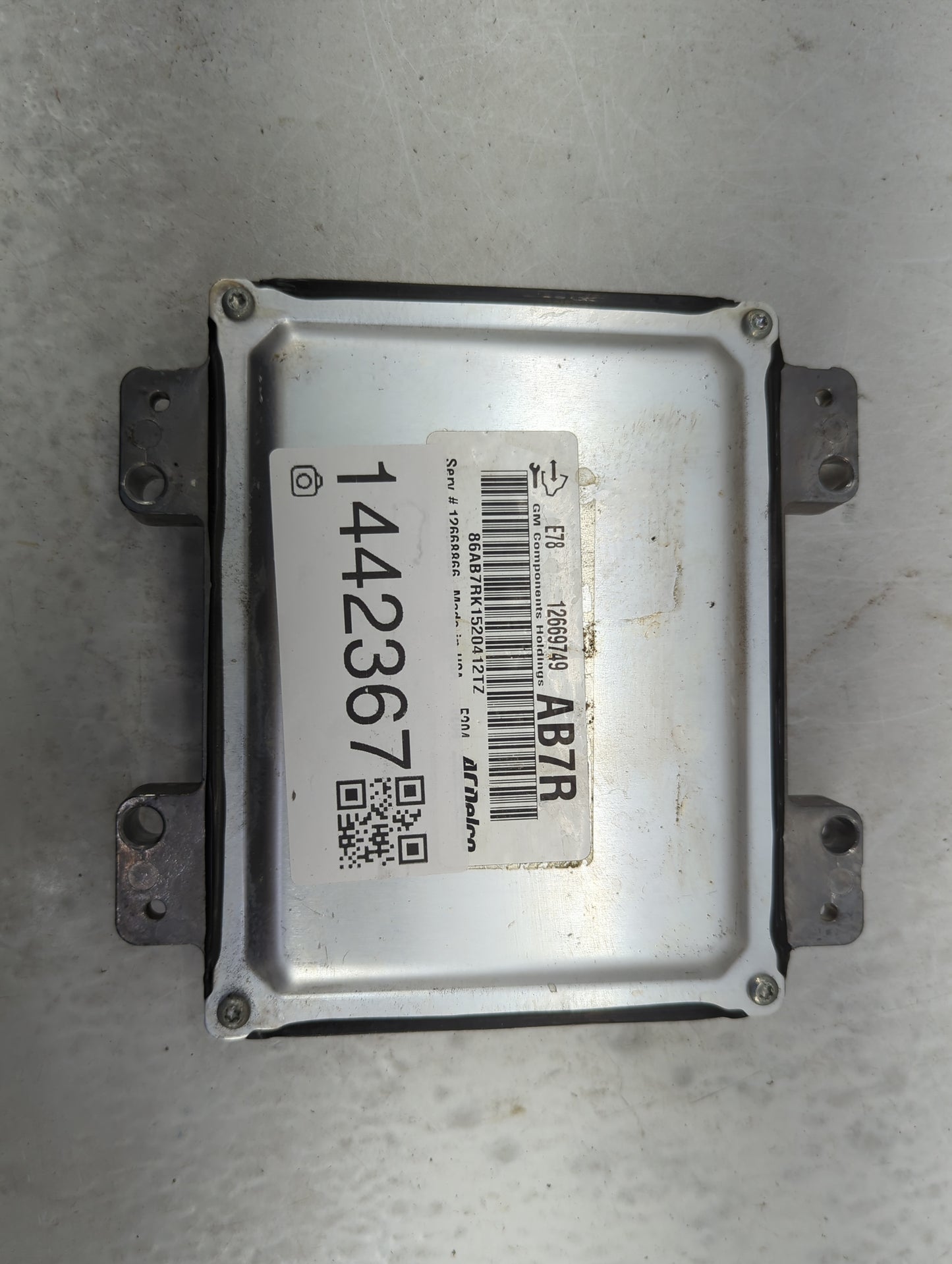 2012-2016 Chevrolet Cruze PCM Engine Control Computer ECU ECM PCU OEM P/N:12669749 86AB7RK1520412TZ Fits OEM Used Auto Parts