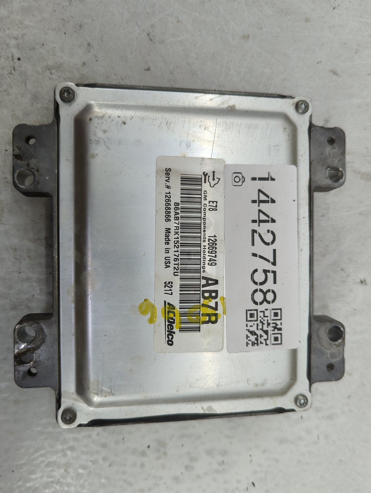2012-2016 Chevrolet Cruze PCM Engine Control Computer ECU ECM PCU OEM P/N:12669749 12668866 Fits OEM Used Auto Parts - Oemus