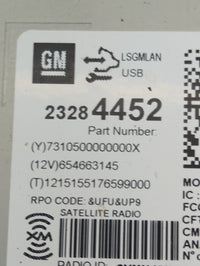 2013-2016 Chevrolet Cruze Radio AM FM Cd Player Receiver Replacement P/N:23284452 Fits Fits 2013 2014 2015 2016 OEM Used Aut