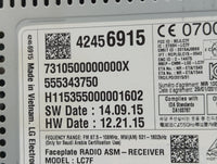 2016-2018 Chevrolet Cruze Radio AM FM Cd Player Receiver Replacement P/N:42456915 7310500000000X Fits Fits 2016 2017 2018 OE