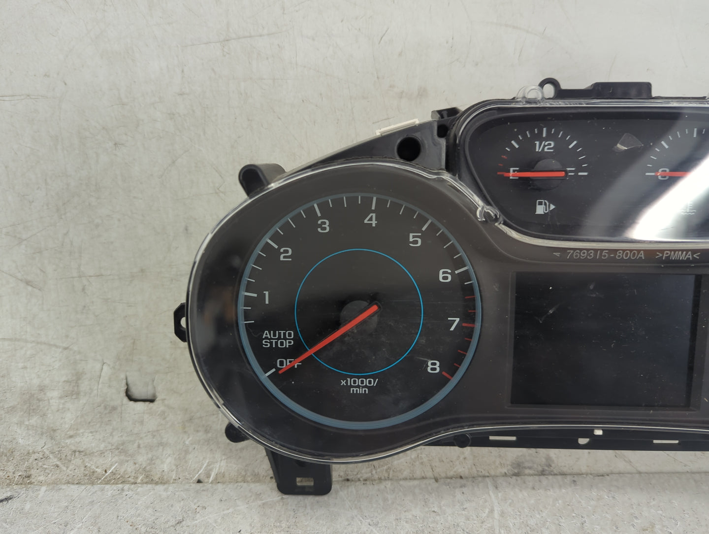 2016 Chevrolet Cruze Instrument Cluster Speedometer Gauges P/N:39082370 769315-800A Miles: Fits OEM Used Auto Parts - Oemuse