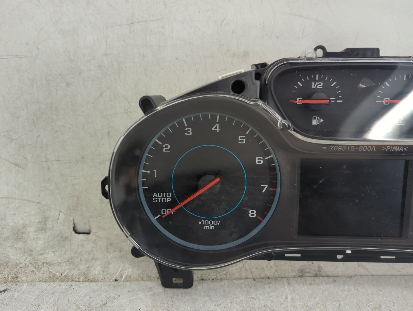 2016 Chevrolet Cruze Instrument Cluster Speedometer Gauges P/N:39082370 769315-800A Miles: Fits OEM Used Auto Parts - Oemuse