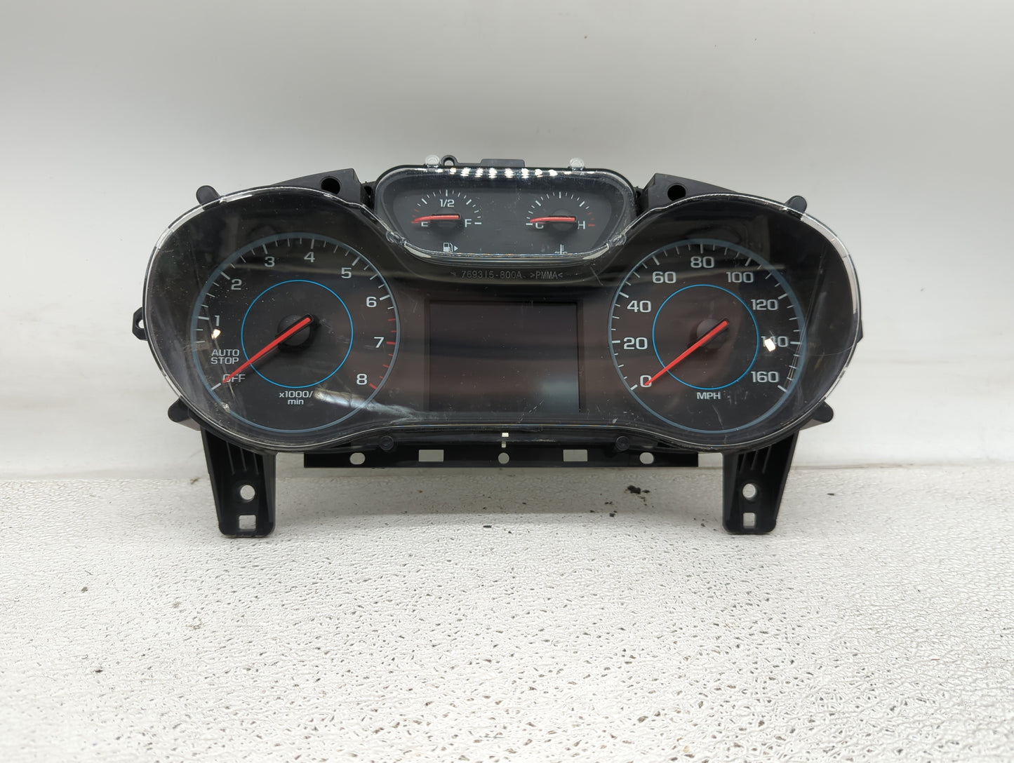 2016 Chevrolet Cruze Instrument Cluster Speedometer Gauges P/N:769315-800A 39082370 Miles: Fits OEM Used Auto Parts - Oemuse