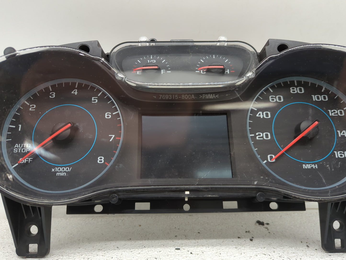 2016 Chevrolet Cruze Instrument Cluster Speedometer Gauges P/N:769315-800A 39082370 Miles: Fits OEM Used Auto Parts - Oemuse
