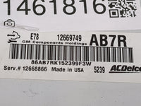 2012-2016 Chevrolet Cruze PCM Engine Control Computer ECU ECM PCU OEM P/N:12669749 Fits Fits 2011 2012 2013 2014 2015 2016 O