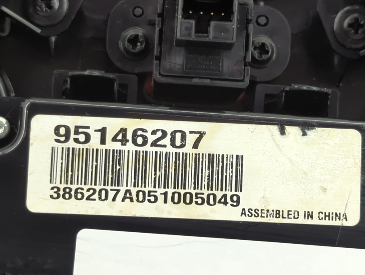 2012-2016 Chevrolet Cruze Climate Control Module Temperature AC/Heater Replacement P/N:95146207 Fits Fits 2012 2013 2014 201