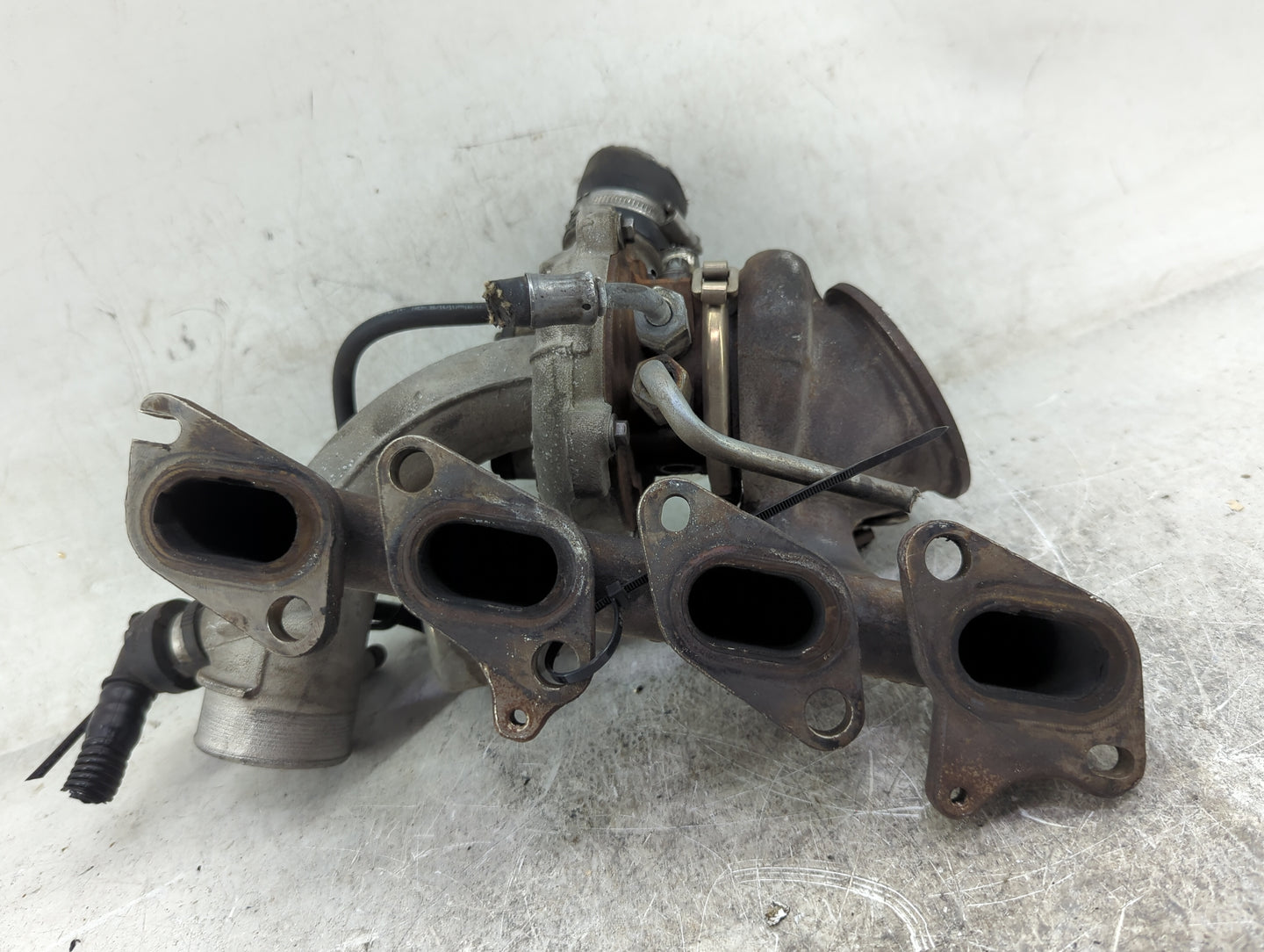 2011 Chevrolet Cruze Turbocharger Exhaust Manifold With Turbo Charger - Oemusedautoparts1.com