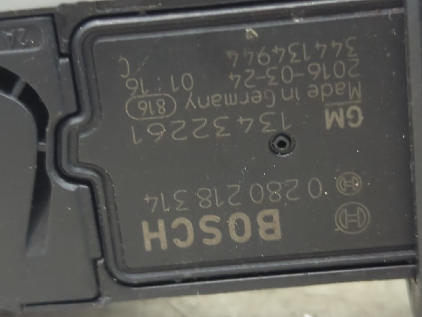 2016-2017 Chevrolet Cruze Mass Air Flow Meter Maf 1486401 - Oemusedautoparts1.com