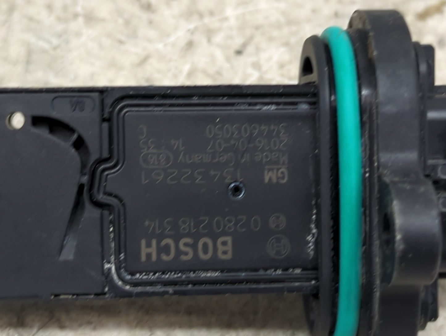 2016-2017 Chevrolet Cruze Mass Air Flow Meter Maf 1486415 - Oemusedautoparts1.com